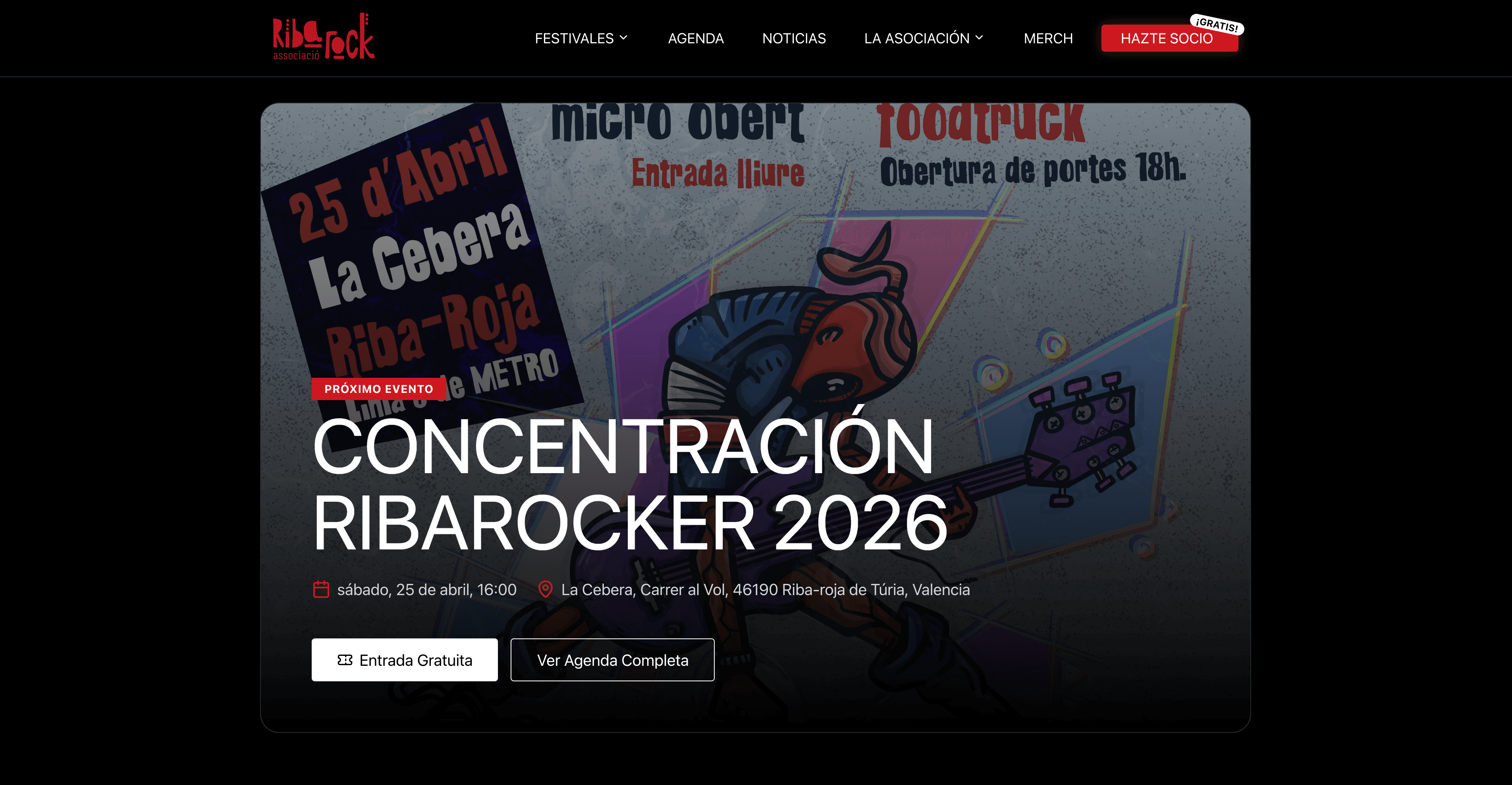 Estreno de la Web Oficial